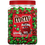 M&M's Milk Chocolate Christmas Candy Jar - 62 Oz