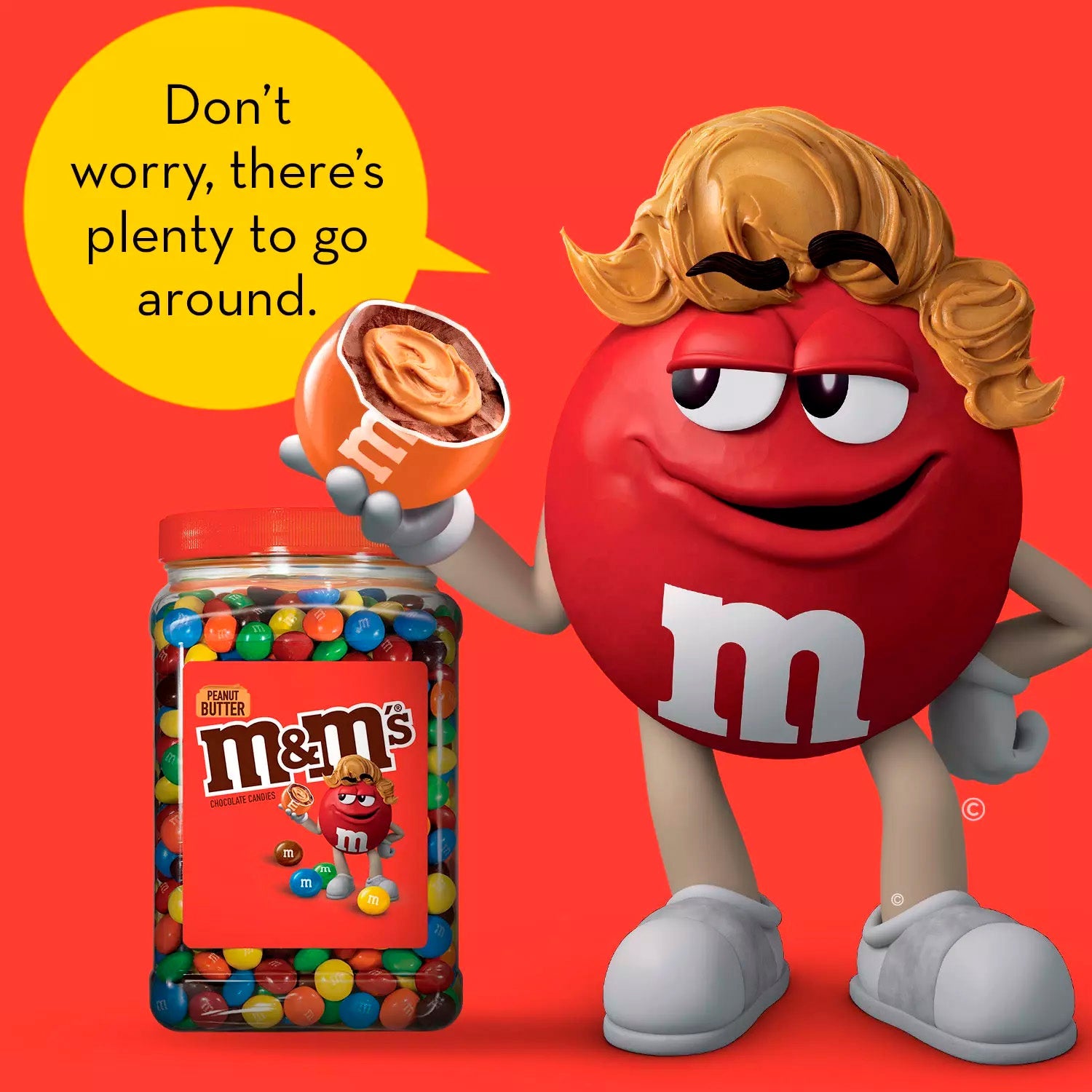 I Made M&M's Peanut Butter 