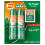 OFF! Deep Woods 2 x 9oz + 10 Deep Woods Towelettes (6787058761884)