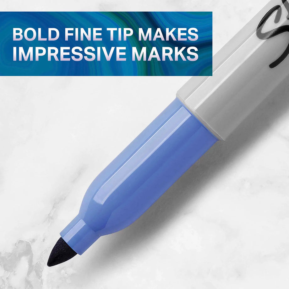 U Brands 24ct Felt Tip Pens Fine Liner Assorted Colors