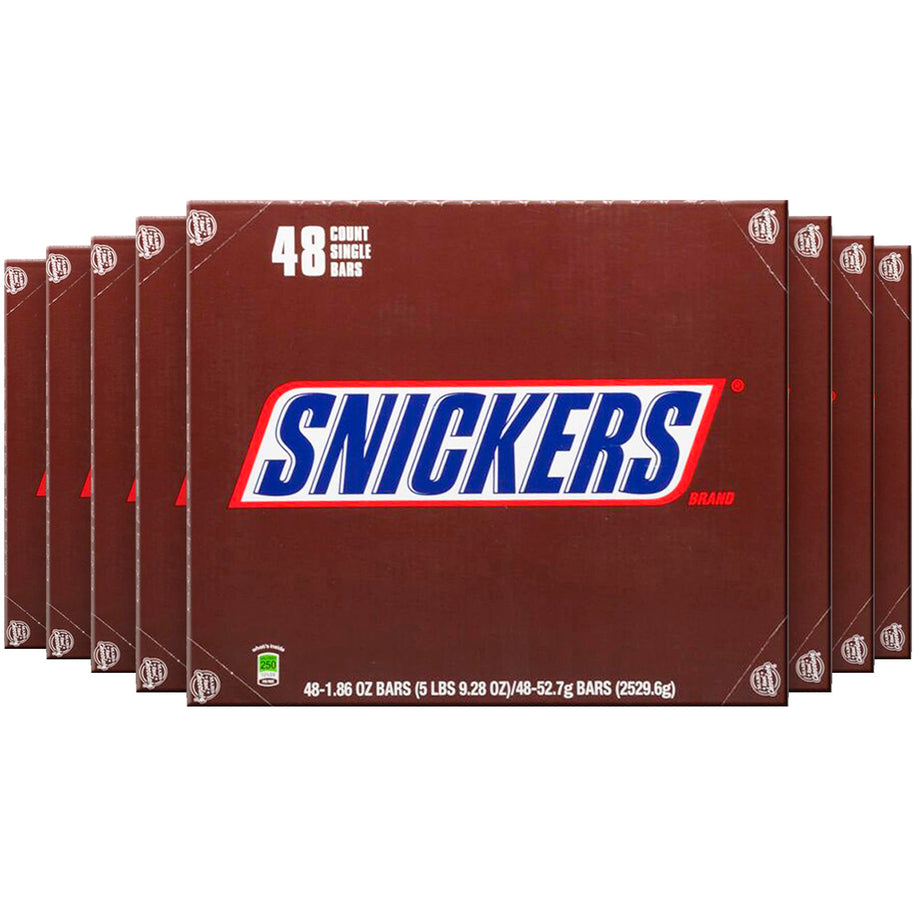 SNICKERS Singles Size Chocolate Candy Bars, 1.86 oz