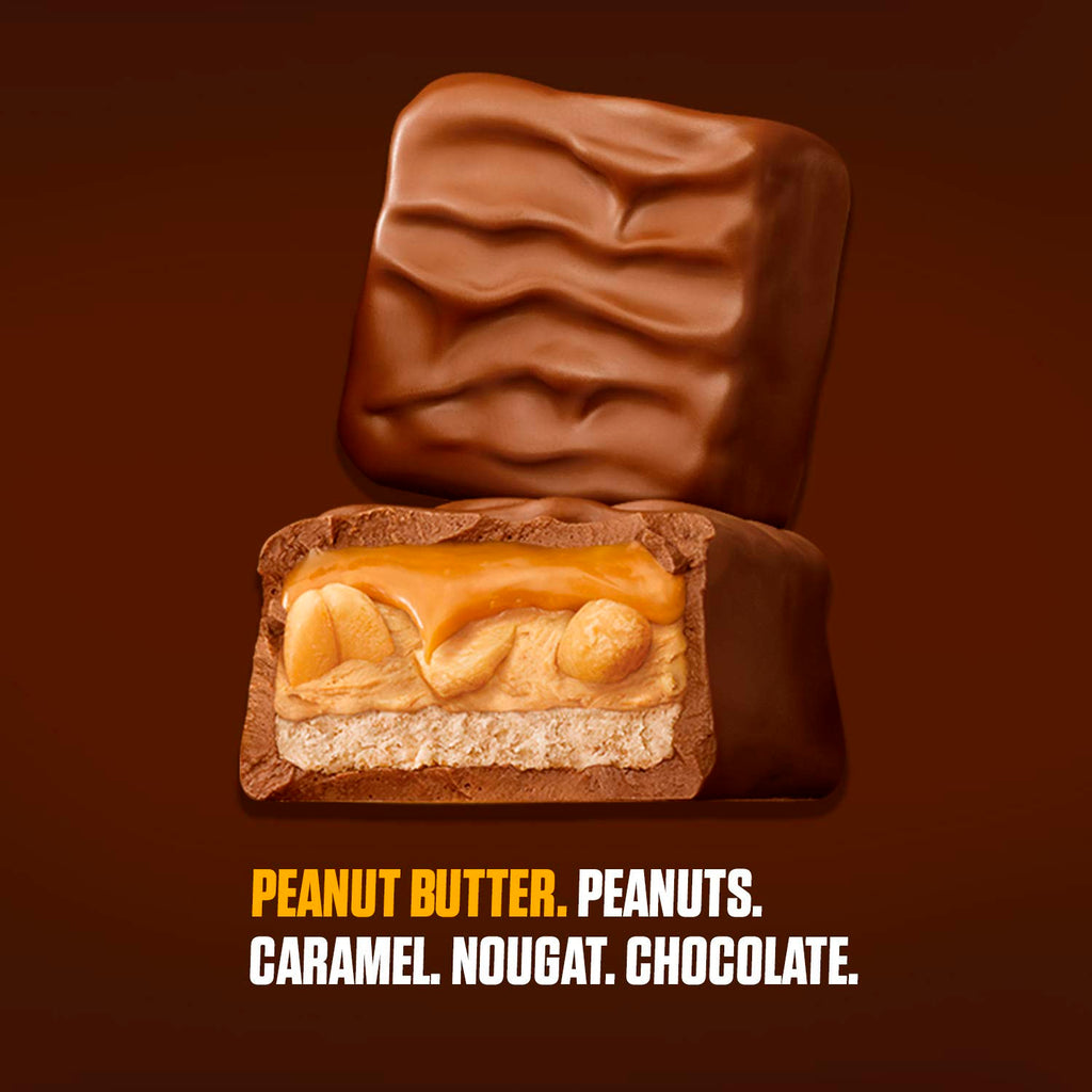 Snickers Peanut Butter Chocolate Candy Bars, Single Size - 1.78 Oz - 18 Ct (6837588328604)