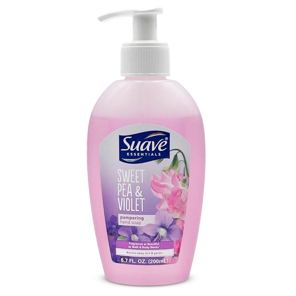 Suave Hand Wash Sweet Pea & Violet Bulk - 200 ml - 24 Pack (7057451548828)